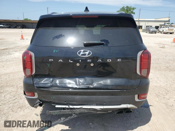 2022 Hyundai Palisade SEL z VIN KM8R44HE2NU344797, wystawiony jako Copart lot #52989805 z przebiegiem 79 107 mil mil oraz Szkoda całkowita • Salvage title. Historia ofert i sprzedaży dostępna na DreamBid. Obrazek 6.