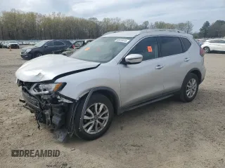 2018 Nissan Rogue SV with VIN KNMAT2MT3JP524148, listed as a Copart auction lot 50418415 with 136,970 mi miles and Salvage Title. Bid and sale history available at carsss.com. Image 1.
