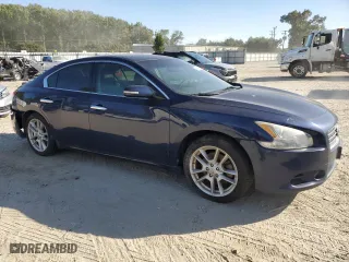 2009 Nissan Maxima 3.5 SV with VIN 1N4AA51E69C820559, listed as a Copart auction lot 75943194 with 0 mi miles and Salvage Title. Bid and sale history available at carsss.com. Image 4.