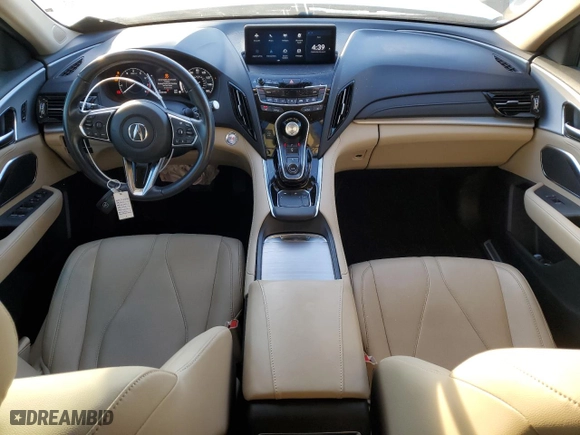 2021 Acura RDX with VIN 5J8TC1H30ML003561, listed as a Copart auction lot 87891375 with 36,286 mi miles and Salvage Title. Bid and sale history available at carsss.com. Image 8.