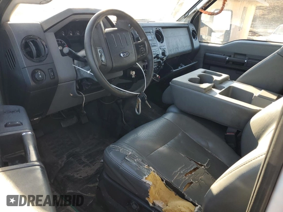 2011 Ford Super Duty F-250 SRW XL with VIN 1FT7X2B64BEB18484, listed as a Copart auction lot 87735135 with 273,286 mi miles and Salvage Title. Bid and sale history available at carsss.com. Image 8.