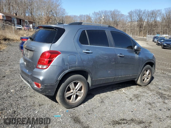 2019 Chevrolet Trax LT with VIN KL7CJPSB0KB896368, listed as a Copart auction lot 85220024 with Not Provided miles and Salvage Title. Bid and sale history available at carsss.com. Image 3.