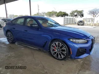 2023 BMW 4 Series 430i z VIN WBA63AV08PFP34616, wystawiony jako Copart lot #83859114 z przebiegiem 12 991 mil mil oraz Szkoda całkowita • Salvage title. Historia ofert i sprzedaży dostępna na DreamBid. Obrazek 4.