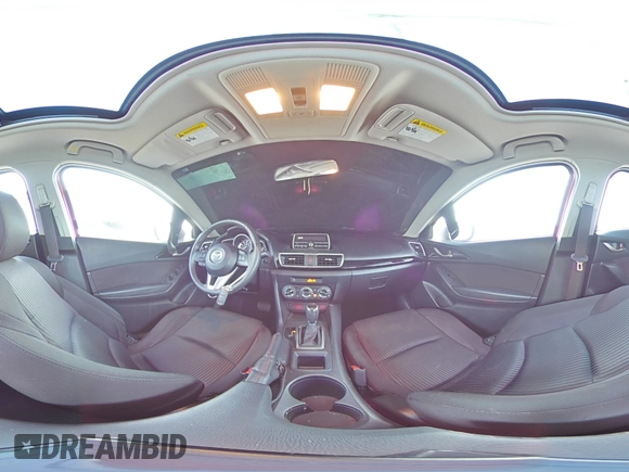 2014 Mazda 3 i Touring with VIN JM1BM1V70E1158736, listed as a Copart auction lot 57340525 with 160,932 mi miles and Salvage title. Bid and sale history available at DreamBid. Image 15.