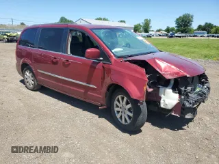 2013 Chrysler Town & Country Touring with VIN 2C4RC1BG5DR675451, listed as a Copart auction lot 73781824 with Not Provided miles and Salvage Title. Bid and sale history available at DreamBid. Image 4.