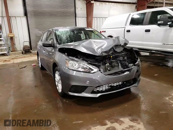 2019 Nissan Sentra SV with VIN 3N1AB7AP0KL606703, listed as a Copart auction lot 45501465 with 53,682 mi miles and Clean Title. Bid and sale history available at DreamBid. Image 13.