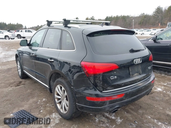 2016 Audi Q5 Premium Plus with VIN WA1L2AFP5GA130873, listed as a IAAI auction lot 41479011 with 84,828 mi miles. Bid and sale history available at carsss.com. Image 3.
