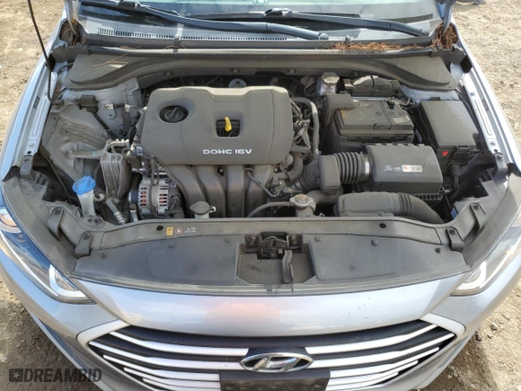2017 Hyundai Elantra SE with VIN 5NPD84LF6HH196607, listed as a Copart auction lot 53759745 with 22,129 mi miles and Salvage Title. Bid and sale history available at carsss.com. Image 12.