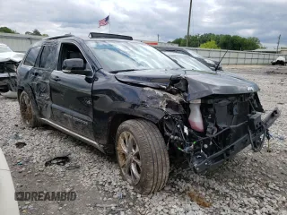 2021 Jeep Grand Cherokee Summit with VIN 1C4RJFJT2MC890473, listed as a Copart auction lot 48810223 with 19,315 mi miles and Salvage Title. Bid and sale history available at carsss.com. Image 4.