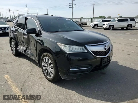 2014 Acura MDX Technology z VIN 5FRYD4H68EB003212, wystawiony jako Copart lot #57094285 z przebiegiem 146 087 mil mil oraz Szkoda całkowita • Salvage title. Historia ofert i sprzedaży dostępna na DreamBid. Obrazek 14.