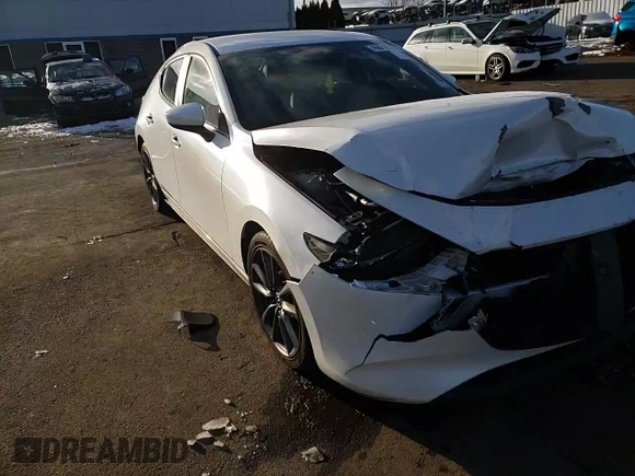 2019 Mazda Mazda3 Hatchback w/Preferred Pkg with VIN JM1BPBMM6K1122341, listed as a Copart auction lot 45672615 with 90,930 mi miles and Salvage Title. Bid and sale history available at carsss.com. Image 11.