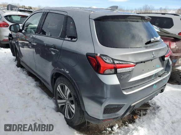 2020 Mitsubishi Outlander Sport ES 2.0 with VIN JA4AR3AU7LU028494, listed as a Copart auction lot 41793695 with 75,549 mi miles and Salvage Title. Bid and sale history available at carsss.com. Image 2.
