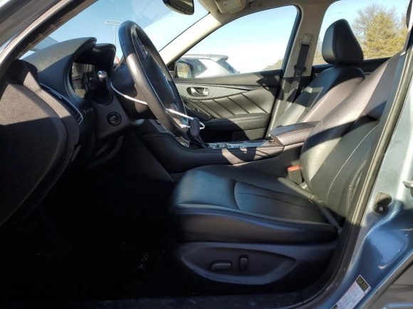 2017 Infiniti Q50 3.0t Signature Edition with VIN JN1EV7ARXHM834121, listed as a Copart auction lot 88704485 with 90,569 mi miles and Clean Title. Bid and sale history available at carsss.com. Image 7.
