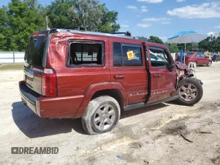 2008 Jeep Commander Limited с VIN 1J8HG58N68C210620, выставлен на аукционе Copart как лот 55267725 с пробегом 217 005 миль миль и Списание • Salvage title. История ставок и продаж доступна на DreamBid. Изображение 3.