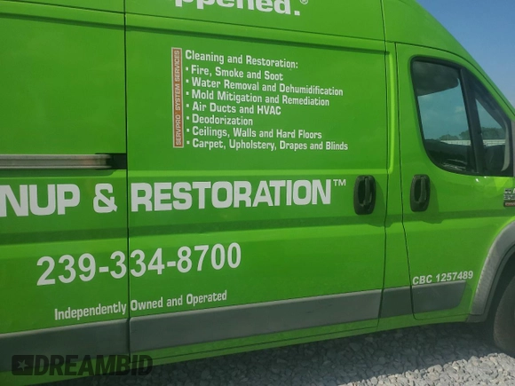 2015 Ram ProMaster Cargo with VIN 3C6URVJG2FE508297, listed as a Copart auction lot 51766425 with 146,276 mi miles and Salvage Title. Bid and sale history available at carsss.com. Image 11.