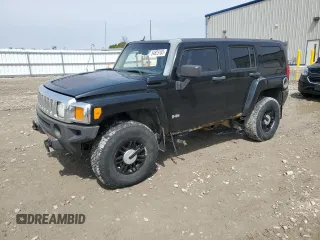 2006 Hummer H3 with VIN 5GTDN136668100003, listed as a Copart auction lot 54823165 with 196,627 mi miles and Clean Title. Bid and sale history available at carsss.com. Image 1.