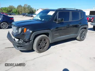 2018 Jeep Renegade Latitude z VIN ZACCJABB0JPH84416, wystawiony jako IAAI lot #41589445 z przebiegiem 101 001 mil mil oraz . Historia ofert i sprzedaży dostępna na DreamBid. Obrazek 2.