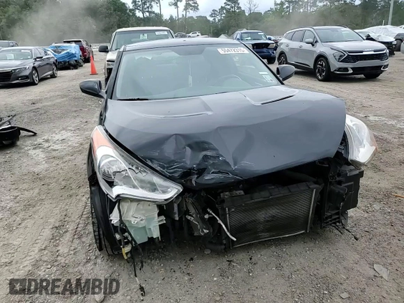 2014 Hyundai Veloster z VIN KMHTC6AD8EU193177, wystawiony jako Copart lot #55472315 z przebiegiem 90 633 mil mil oraz Szkoda całkowita • Salvage title. Historia ofert i sprzedaży dostępna na DreamBid. Obrazek 14.