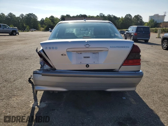 2000 Mercedes-Benz C 230 Kompressor with VIN WDBHA24G5YA855851, listed as a Copart auction lot 59222905 with Not provided miles and Salvage title. Bid and sale history available at DreamBid. Image 6.