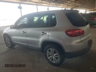 2013 Volkswagen Tiguan S with VIN WVGAV3AX8DW576243, listed as a Copart auction lot 62882635 with 115,113 mi miles and Clean title. Bid and sale history available at DreamBid. Image 2.
