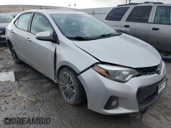 2016 Toyota Corolla L with VIN 5YFBURHE2GP564234, listed as a Copart auction lot 45670475 with 67,338 mi miles and Salvage Title. Bid and sale history available at DreamBid. Image 4.