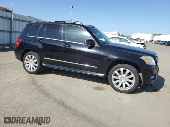 2010 Mercedes-Benz GLK 350 with VIN WDCGG8HB9AF417740, listed as a Copart auction lot 52451695 with 221,985 mi miles and Salvage Title. Bid and sale history available at carsss.com. Image 4.