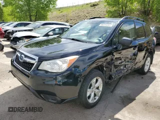 2016 Subaru Forester 2.5i z VIN JF2SJABC6GH507601, wystawiony jako Copart lot #56231265 z przebiegiem 98 757 mil mil oraz Szkoda całkowita • Salvage title. Historia ofert i sprzedaży dostępna na DreamBid. Obrazek 1.