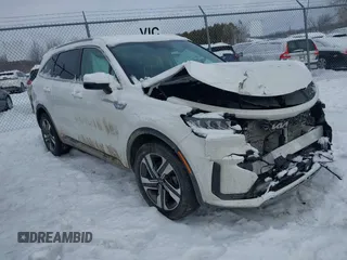 2024 Kia Sorento EX with VIN KNDRHDLG1R5248631, listed as a IAAI auction lot 41485744 with 19,675 mi miles and . Bid and sale history available at DreamBid. Image 1.