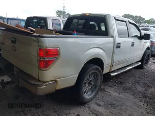 2012 Ford F-150 XL with VIN 1FTFW1CF9CFA53053, listed as a IAAI auction lot 42103851 with 186,599 mi miles. Bid and sale history available at carsss.com. Image 4.