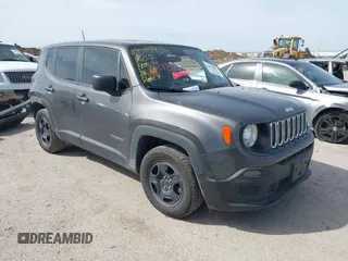 2018 Jeep Renegade Sport with VIN ZACCJAAB5JPG70171, listed as a IAAI auction lot 41818247 with 103,741 mi miles and . Bid and sale history available at DreamBid. Image 1.
