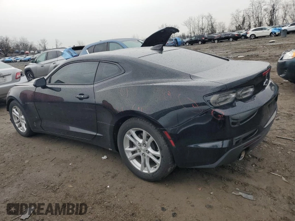 2019 Chevrolet Camaro 1LS with VIN 1G1FB1RXXK0135797, listed as a Copart auction lot 46783745 with 52,275 mi miles and Salvage Title. Bid and sale history available at carsss.com. Image 2.