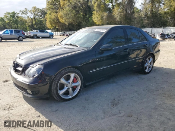 2006 Mercedes-Benz C 230 Sport with VIN WDBRF52H76F764986, listed as a Copart auction lot 49978785 with 76,405 mi miles and Clean Title. Bid and sale history available at carsss.com. Image 1.