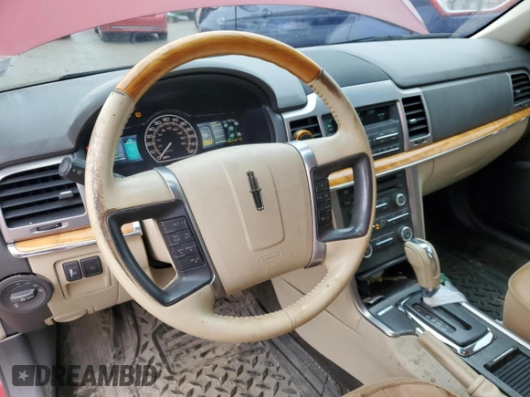 2011 Lincoln MKZ Hybrid with VIN 3LNDL2L36BR752620, listed as a Copart auction lot 40124264 with 136,624 mi miles and Salvage Title. Bid and sale history available at carsss.com. Image 8.