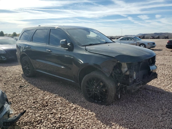 2016 Dodge Durango R/T with VIN 1C4SDHCT5GC502576, listed as a Copart auction lot 42553045 with 107,329 mi miles and Salvage Title. Bid and sale history available at carsss.com. Image 4.