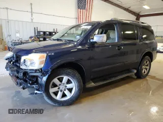 2010 Nissan Armada Titanium z VIN 5N1BA0ND1AN605968, wystawiony jako Copart lot #46100125 z przebiegiem Nie podano mil oraz Czysty tytuł • Clean title. Historia ofert i sprzedaży dostępna na DreamBid. Obrazek 1.