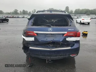 2015 Acura MDX Technology with VIN 5FRYD4H43FB002890, listed as a Copart auction lot 60710895 with 148,598 mi miles and Salvage title. Bid and sale history available at DreamBid. Image 6.