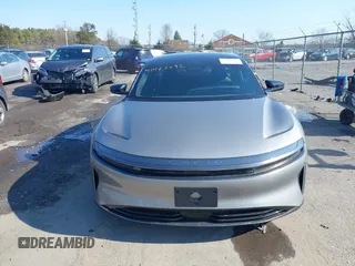 2024 Lucid Air Touring with VIN 50EA1TEA3RA001358, listed as a IAAI auction lot 41482592 with 4,811 mi miles. Bid and sale history available at carsss.com. Image 12.