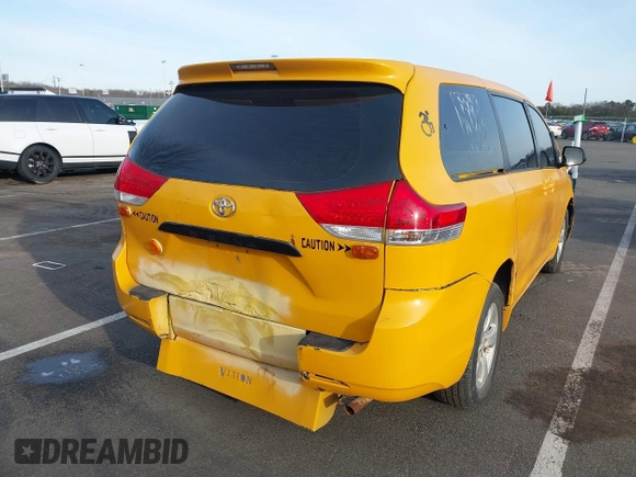 2012 Toyota Sienna with VIN 5TDZK3DC3CS221892, listed as a IAAI auction lot 41525521 with 280,477 mi miles. Bid and sale history available at carsss.com. Image 17.