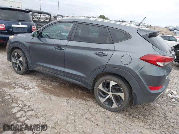 2016 Hyundai Tucson Sport with VIN KM8J33A21GU254828, listed as a IAAI auction lot 41297692 with 134,394 mi miles. Bid and sale history available at carsss.com. Image 3.