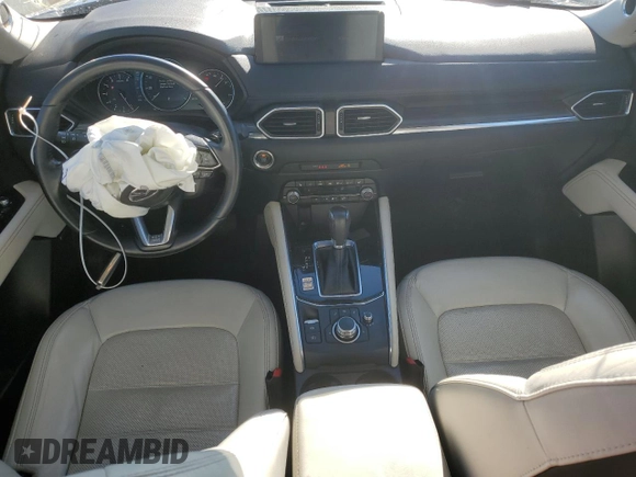 2021 Mazda CX-5 Grand Touring with VIN JM3KFBDM6M1499524, listed as a Copart auction lot 46604635 with 47,799 mi miles and Salvage Title. Bid and sale history available at carsss.com. Image 8.