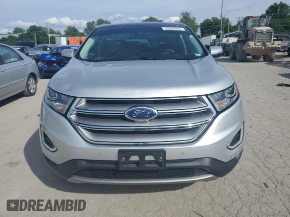 2017 Ford Edge Titanium with VIN 2FMPK4K86HBC18128, listed as a Copart auction lot 59304254 with 96,112 mi miles and Salvage Title. Bid and sale history available at carsss.com. Image 5.