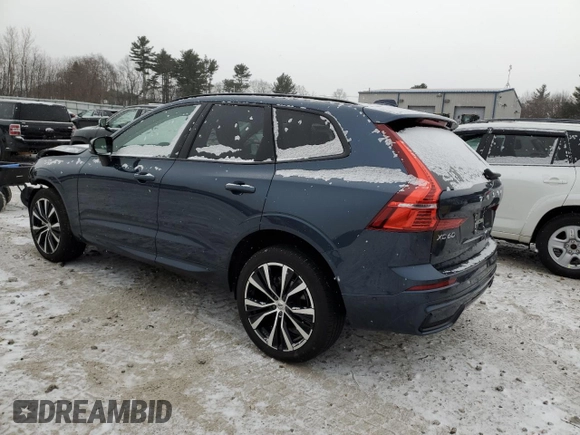 2023 Volvo XC60 Plus Dark Theme with VIN YV4L12RW4P1339665, listed as a Copart auction lot 41453515 with 0 mi miles and Salvage Title. Bid and sale history available at carsss.com. Image 2.