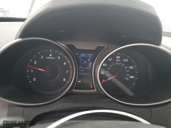 2016 Hyundai Veloster with VIN KMHTC6AD4GU276902, listed as a Copart auction lot 84503984 with 168,779 mi miles and Salvage Title. Bid and sale history available at carsss.com. Image 9.