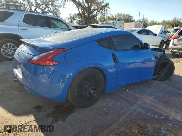 2011 Nissan 370Z Touring with VIN JN1AZ4EH1BM554369, listed as a Copart auction lot 81813154 with Not Provided miles and Salvage Title. Bid and sale history available at carsss.com. Image 3.