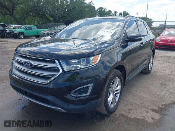 2015 Ford Edge SEL with VIN 2FMTK4J90FBB02669, listed as a IAAI auction lot 42176184 with 213,465 mi miles. Bid and sale history available at carsss.com. Image 17.