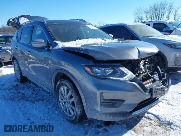 2018 Nissan Rogue SV z VIN KNMAT2MV9JP591094, wystawiony jako IAAI lot #41318760 z przebiegiem 174 551 mil mil oraz . Historia ofert i sprzedaży dostępna na DreamBid. Obrazek 1.