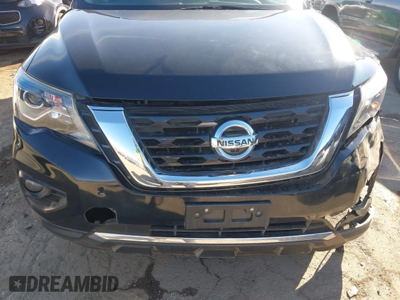 2017 Nissan Pathfinder SV with VIN 5N1DR2MN1HC630141, listed as a IAAI auction lot 41376712 with 75,133 mi miles and . Bid and sale history available at DreamBid. Image 17.