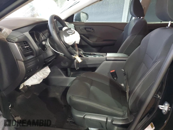 2023 Nissan Rogue S with VIN 5N1BT3AA2PC868630, listed as a Copart auction lot 65200385 with 62,751 mi miles and Salvage title. Bid and sale history available at DreamBid. Image 7.
