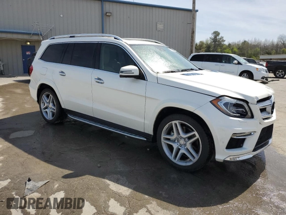 2013 Mercedes-Benz GL-Class GL 550 with VIN 4JGDF7DEXDA262716, listed as a Copart auction lot 50136435 with 168,182 mi miles and Salvage Title. Bid and sale history available at carsss.com. Image 4.