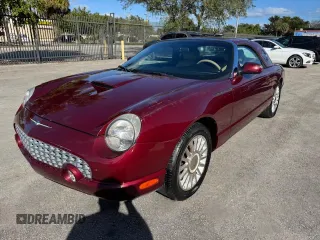 2004 Ford Thunderbird Deluxe with VIN 1FAHP60A54Y110954, listed as a Copart auction lot 47539135 with 26,244 mi miles and Salvage Title. Bid and sale history available at carsss.com. Image 1.
